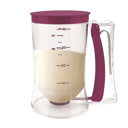 Hand-Held Batter Dispenser Pancake Batter Dispenser Batter Separator Bakeware For Cupcakes Waffles Pancakes Baking Supplies