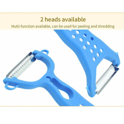 Potato Peelers Double Head Hand Stainless Steel Peeler Kitchen Utensils & Gadgets With Comfortable Handle For Kids Family