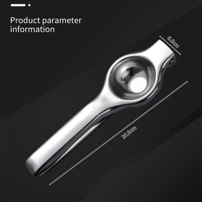 Stainless Steel Lemon Squeezer – Manual Citrus Juicer for Lemon, Lime & Orange | Heavy-Duty Fruit Press for Kitchen & Cooking