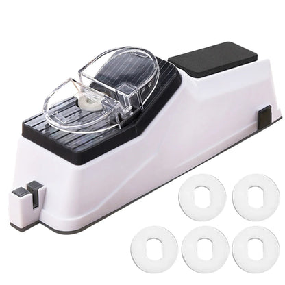 Electric Knife Sharpener – USB Rechargeable Automatic Sharpening Tool for Kitchen Knives