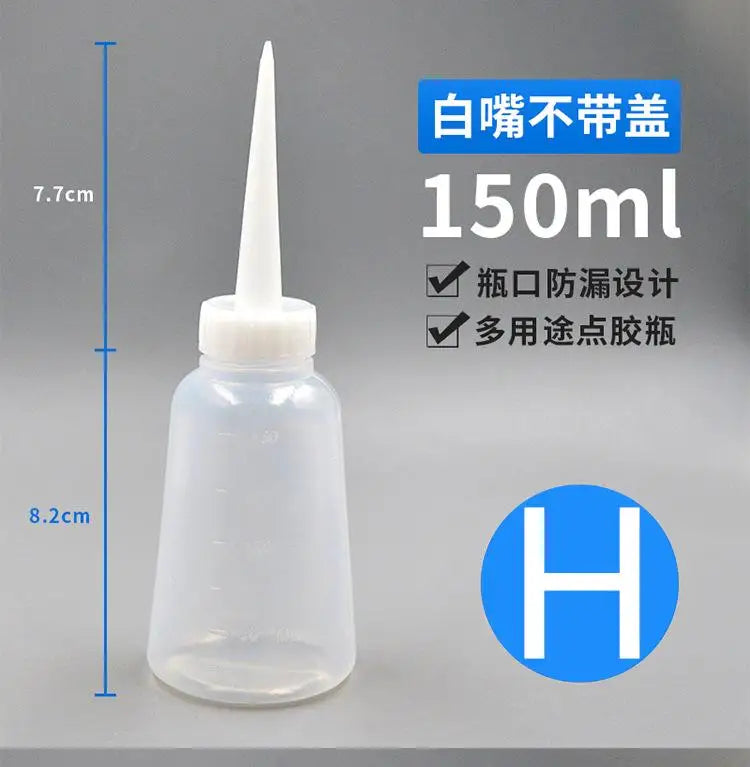 Durable Tip Oiler Versatile Water Bottle Thickened Plastic Precision Application Plastic Bottle Water Bottle For Oil Outlet