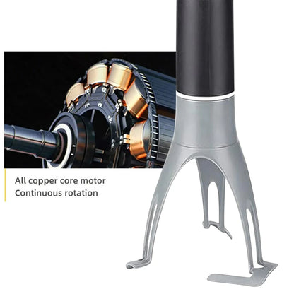 Battery-Operated Triangle Pan Stirrer – Multifunction Egg Whisk & Sauce Blender, Hands-Free Mixer for Soups, Cream, Sauces & Home Kitchen Use