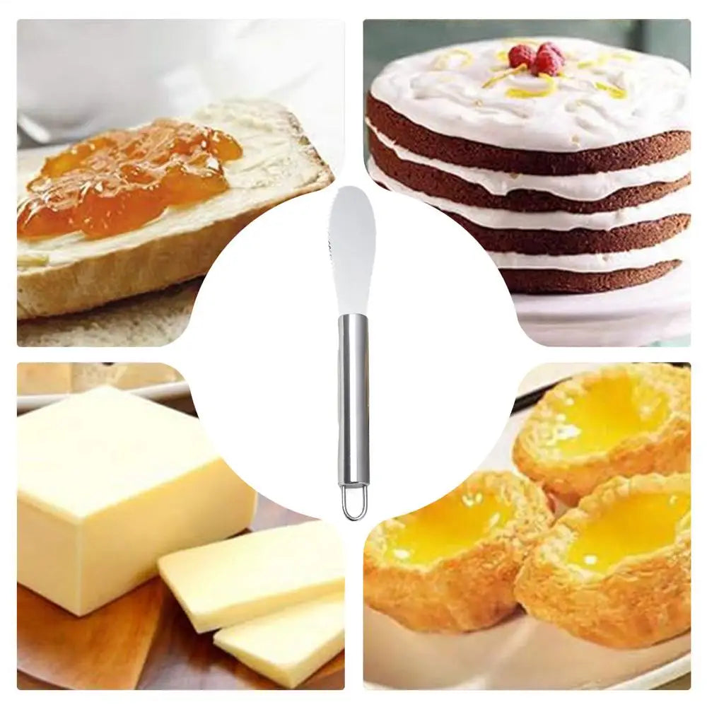 Stainless Steel Butter Spreader Kitchen Knives Stainless Steel Spreader Charcuterie Utensils For Kitchen Gadget For Cheese Jam