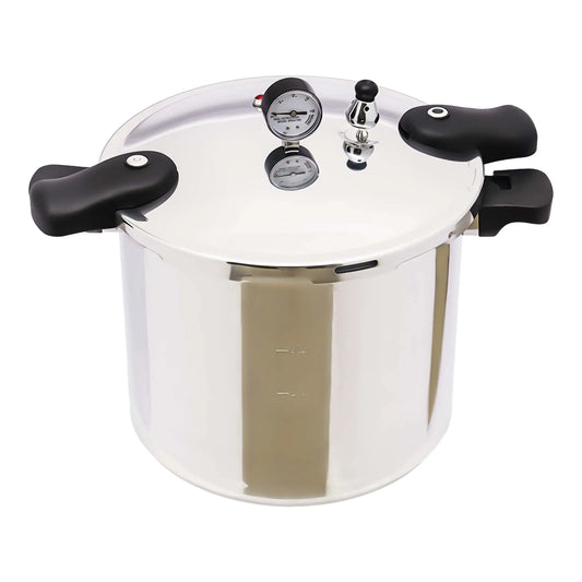 22L Commercial Stainless Steel Pressure Cooker – 90KPa Explosion-Proof Large Capacity Pot for Gas Stoves