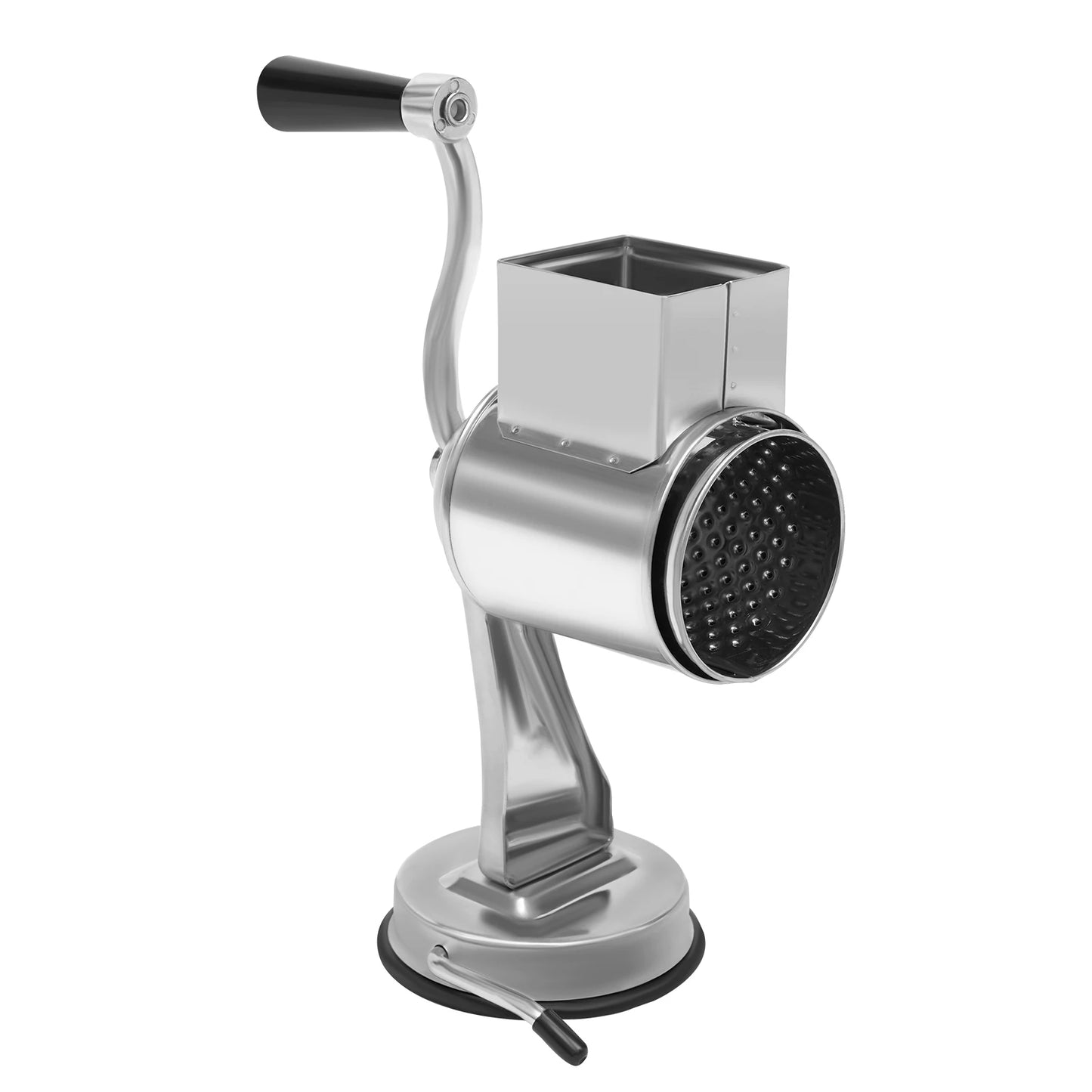 Rotary Grater W/5 Blades Stainless Steel Manual Grinder Vegetable Slicer Peanut Nuts Grinder Cheese Vegetable Shredder