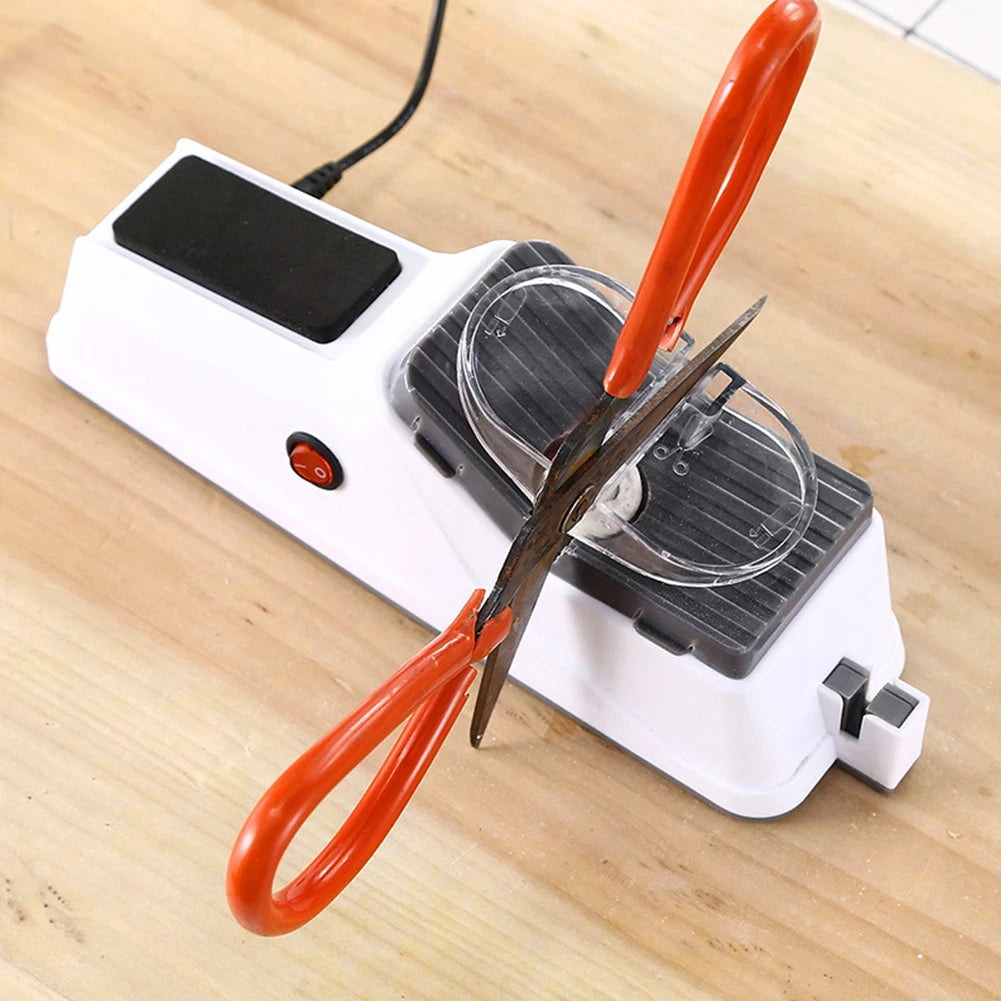Electric Knife Sharpener – USB Rechargeable Automatic Sharpening Tool for Kitchen Knives