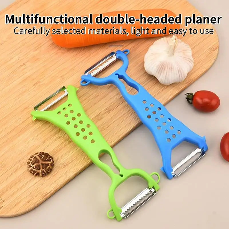 Potato Peelers Double Head Hand Stainless Steel Peeler Kitchen Utensils & Gadgets With Comfortable Handle For Kids Family