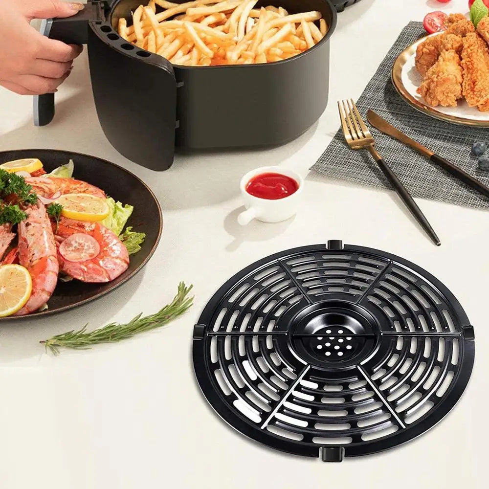 10Pcs/set Air Fryer Rubber Bumpers Silicone Rubber Protective Feet Covers Heat Resistant Kitchen Accessories For Grill Pan