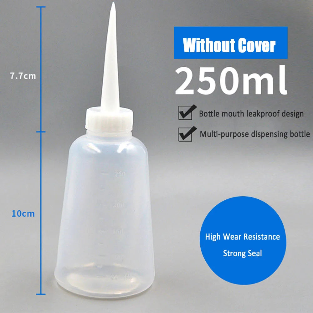 Durable Tip Oiler Versatile Water Bottle Thickened Plastic Precision Application Plastic Bottle Water Bottle For Oil Outlet