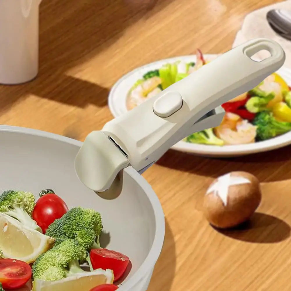 Detachable Cookware Handle – Universal Removable Pot & Pan Grip for Home or Camping
