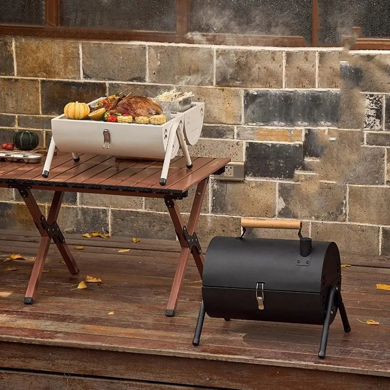 Portable Grill for Frying and Baking