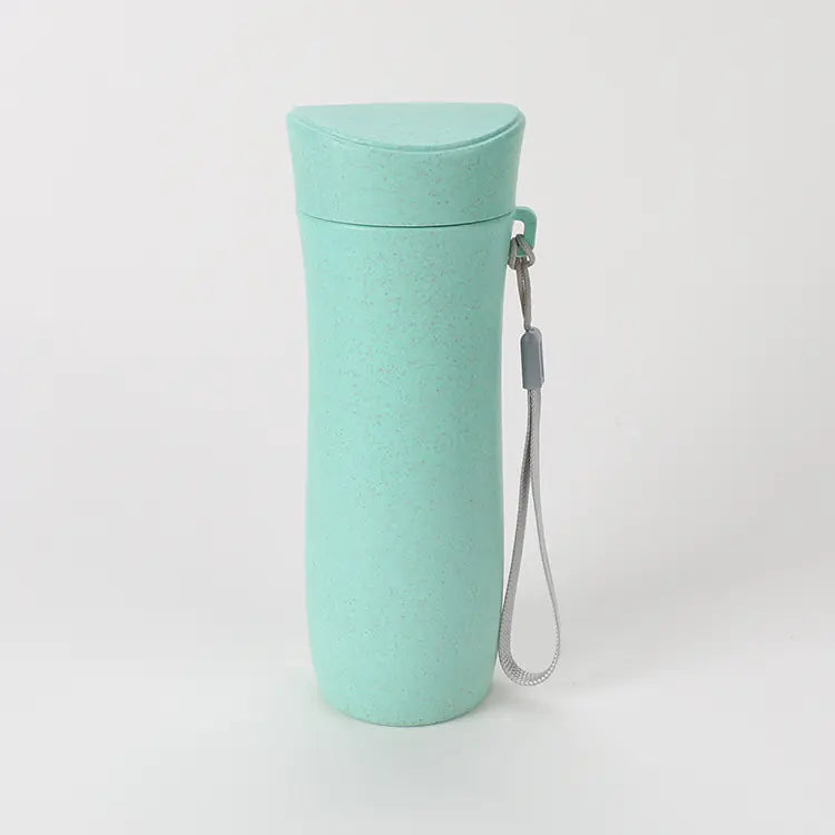 Wheat Straw Travel Mug - Student Gift with Logo Print