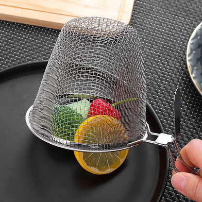 Durable Stainless Steel Mesh Strainer Spoon – Hot Pot, Frying, Noodles Scoop