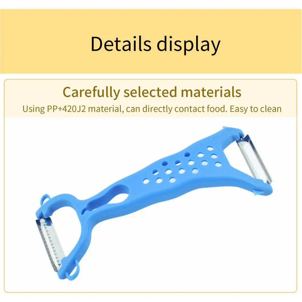 Potato Peelers Double Head Hand Stainless Steel Peeler Kitchen Utensils & Gadgets With Comfortable Handle For Kids Family