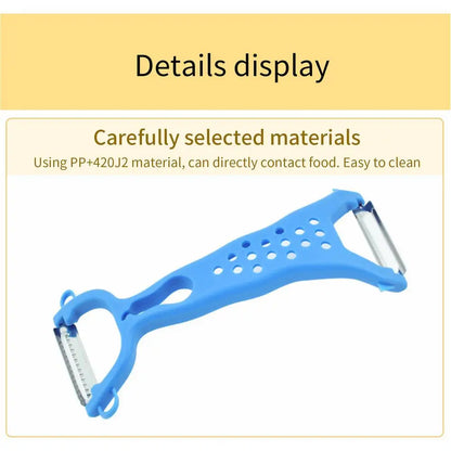 Potato Peelers Double Head Hand Stainless Steel Peeler Kitchen Utensils & Gadgets With Comfortable Handle For Kids Family