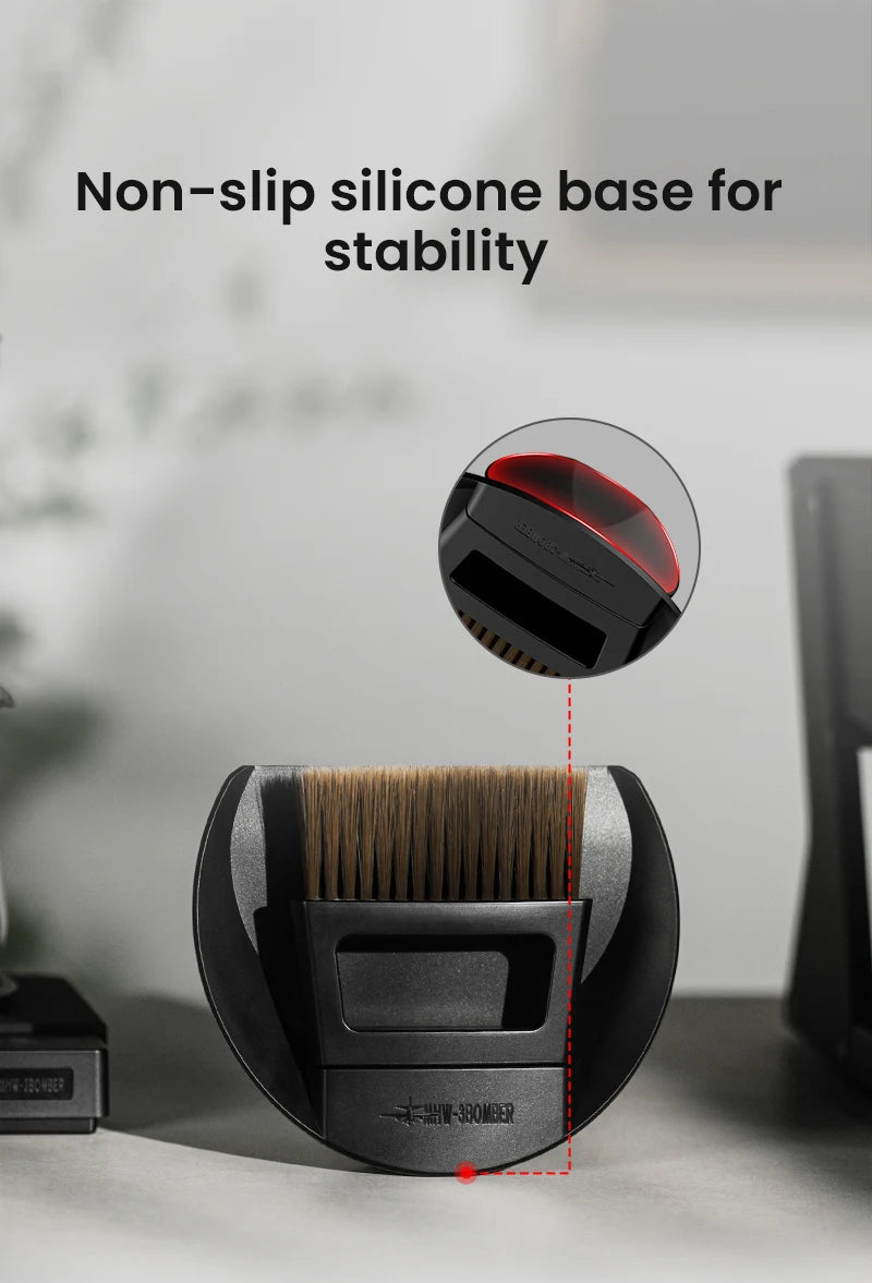 MHW-3BOMBER Coffee Bar Brush Magnetic Storage Dustpan & Brush Set Portable Cleaning Brush with Handle Kitchen Bar Cleaning Tools
