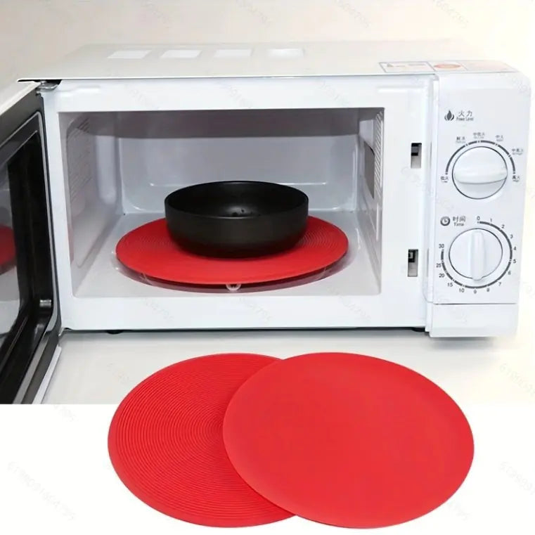 2pcs Silicone Heat Resistant Pads Non Slip Trivet Kitchen Counter Mat