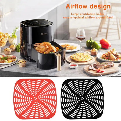 Reusable Silicone Oven Mat – Non-Stick, Heat-Resistant Food-Grade Liner Compatible with Ninja AG301 & Air Fryers