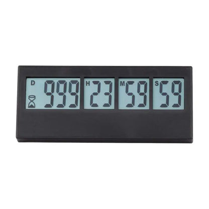 999 Days Countdown Clock – LCD Digital Event Timer for Kitchen, Weddings, Retirement, Labs, Cooking & Plant Watering Reminders
