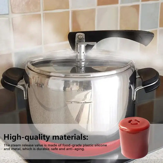 High Pressure Cooker Universal Aluminium Alloy Safety Universal Relief Jigger Valves Caps Gas And Induction Pressure Relief