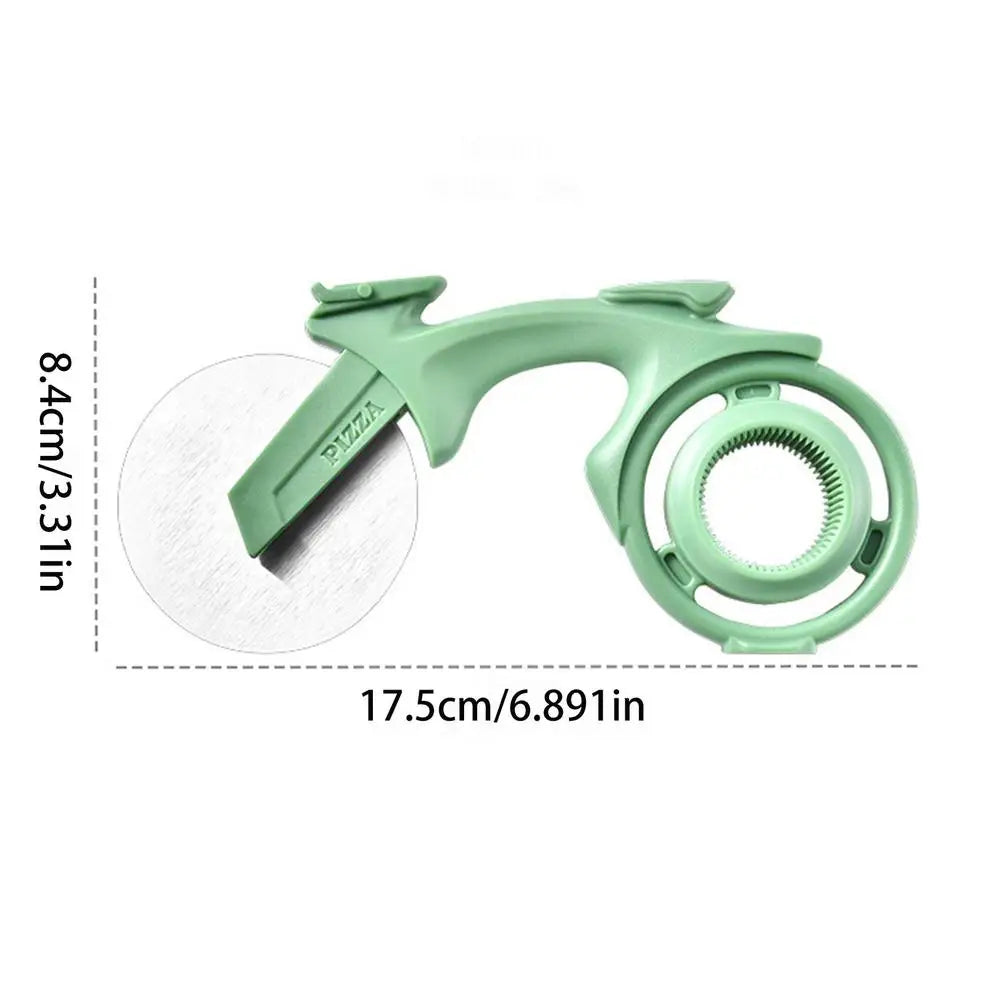 Dual-Wheel Pizza Cutter – Stainless Steel Pizza Slicer with Ergonomic Handle, Multi-Function Roller for Dough, Baking, Cheese & Food Prep