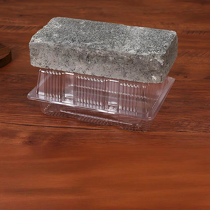 50 & 100 Pack Disposable Pastry Boxes - Super Bowl Dessert Containers for Cupcakes & Cookie Gifting