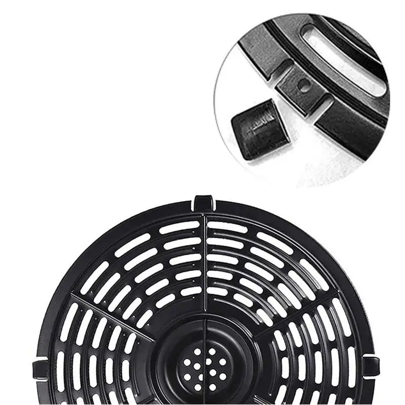 10Pcs Silicone Air Fryer Rubber Bumpers – Heat-Resistant Protective Feet Covers for Grill Pan, Basket & Kitchen Accessories