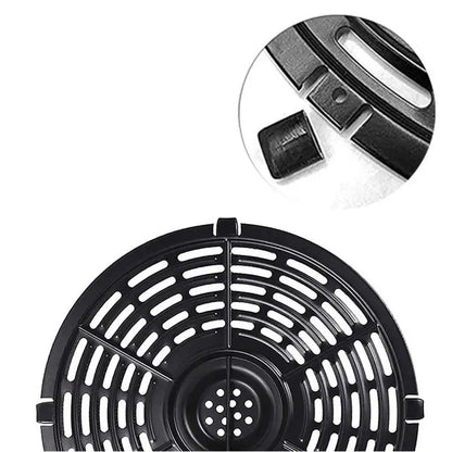 10Pcs Silicone Air Fryer Rubber Bumpers – Heat-Resistant Protective Feet Covers for Grill Pan, Basket & Kitchen Accessories