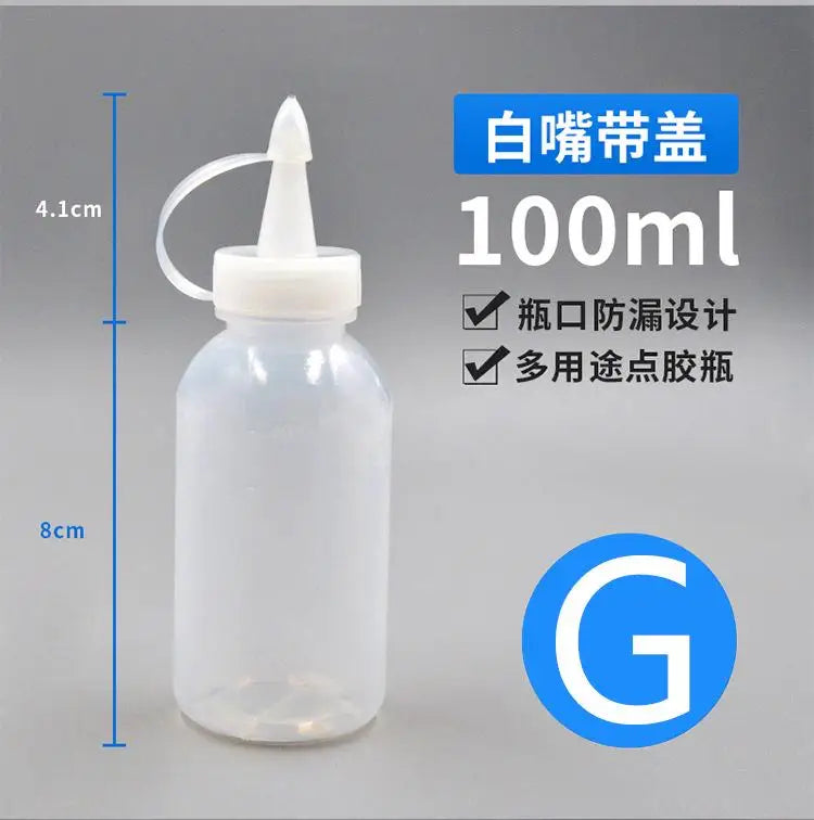 Durable Tip Oiler Versatile Water Bottle Thickened Plastic Precision Application Plastic Bottle Water Bottle For Oil Outlet