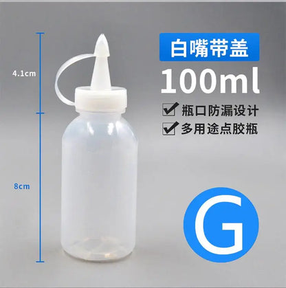 Durable Tip Oiler Versatile Water Bottle Thickened Plastic Precision Application Plastic Bottle Water Bottle For Oil Outlet