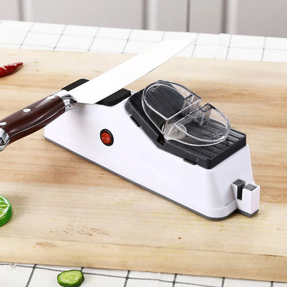 Electric Knife Sharpener – USB Rechargeable Automatic Sharpening Tool for Kitchen Knives