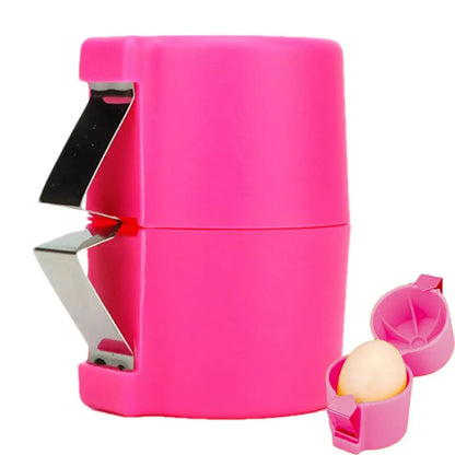 Egg Sheller & Opener Tool – Egg Beater and Separator for Boiled or Raw Eggs, Easy Peeler Kitchen Gadget for Baking & Cooking