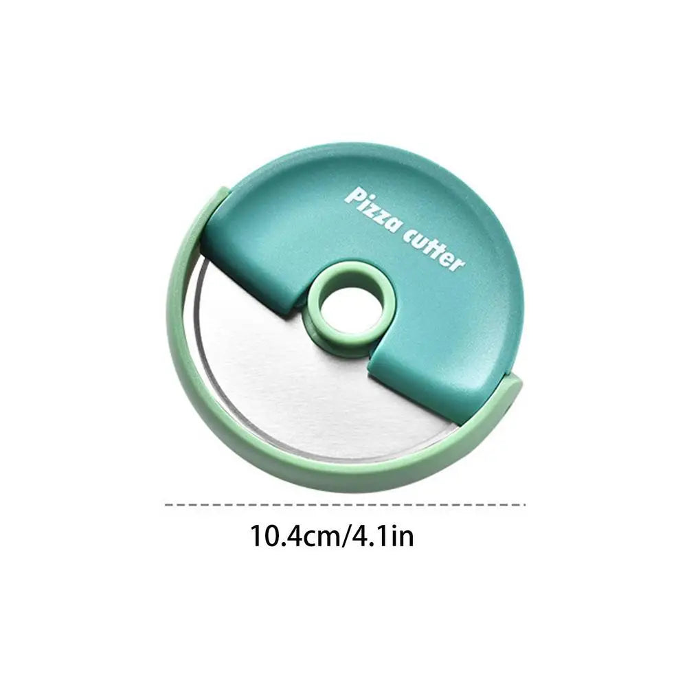 Pizza Dual Cutting Wheels With Ergonomic Handle Stainless Steel Food Chopper Multi-Function Roller For Dough Baking Tools Cheese