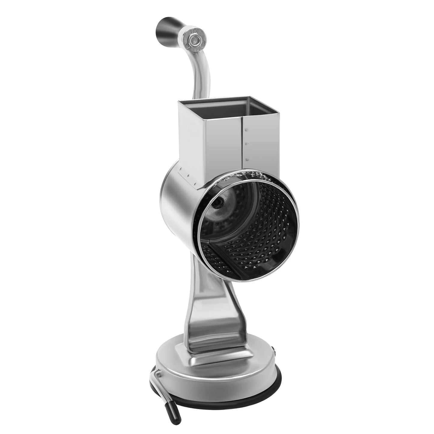 Rotary Grater W/5 Blades Stainless Steel Manual Grinder Vegetable Slicer Peanut Nuts Grinder Cheese Vegetable Shredder