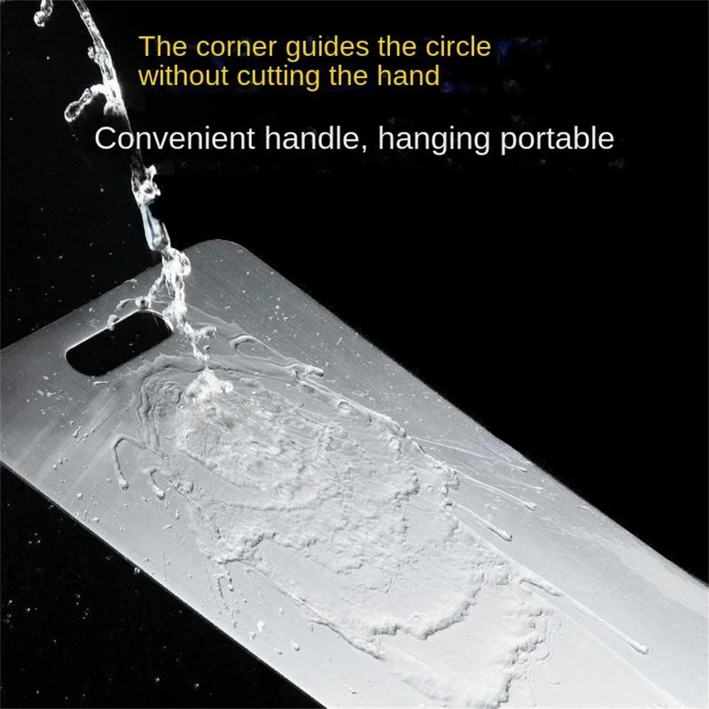 316 Stainless Steel Cutting Board – Thickened Anti-Mold Chopping Board for Meat & Vegetables