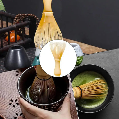 Matcha Whisk Bamboo Chasen – Japanese Tea Ceremony Whisk for Matcha Green Tea Powder, Traditional Tea Brush Tool