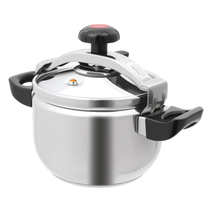 7.4Qt Stainless Steel Pressure Cooker – 60KPa High Pressure Pot for Fast Cooking