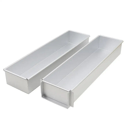 Aluminum Alloy Tiramisu Cake Mold – Rectangle Baking Pan for Professional Dessert Making, Pastries & Kitchen Use