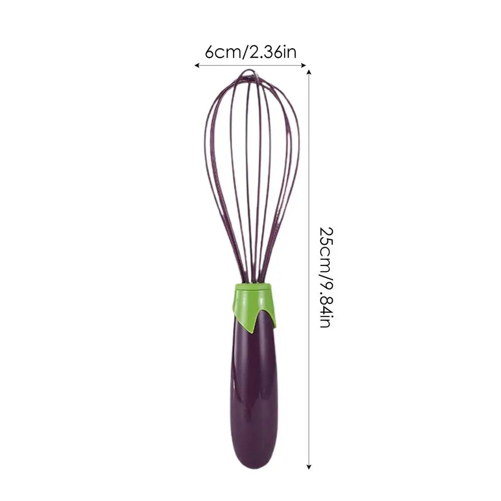 Heat-Resistant Silicone Whisk – Non-Stick Safe Balloon Egg Whisk for Mixing, Beating & Blending, Durable Kitchen Beater Tool