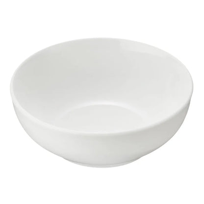 12-Piece White Stoneware Dinnerware Set 4 Dishwasher Microwave Safe Elegant Tableware Bowls Plates Ideal Formal Casual Use