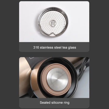 1000ml Insulated Thermal Water Bottle – Vacuum Flask for Hot & Cold Drinks