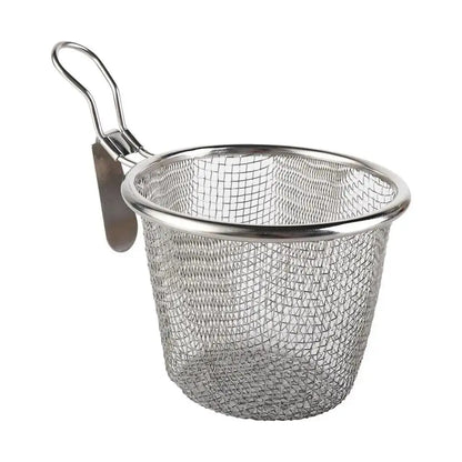 Durable Stainless Steel Mesh Strainer Spoon – Hot Pot, Frying, Noodles Scoop