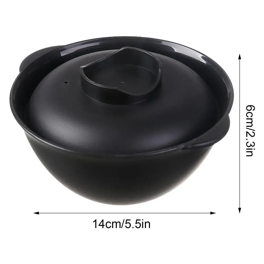 Ramen Bowl With Lid Instant Noodle Bowls With Lid Microwave Bowl Not Easy To Burn Binaural Handle Heating Convenience For