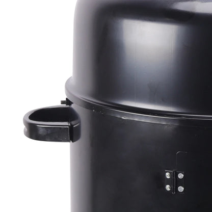 BBQ Smoker Oven Charcoal Smoker Smoker Cabinet Smoker Bin Thermometer For Outdoor Barbecue Meat Food