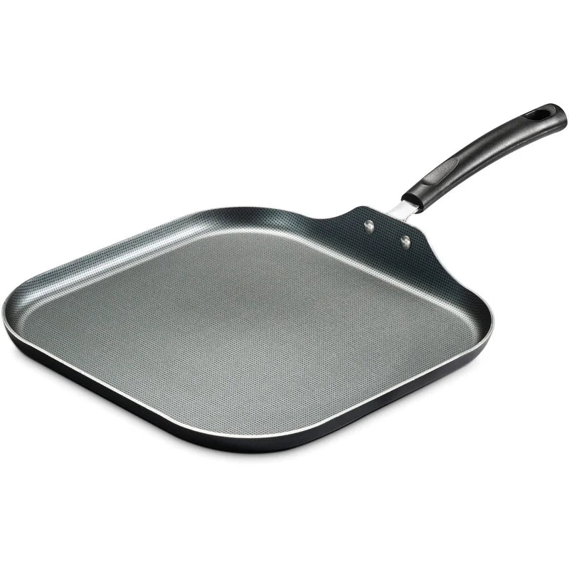 Nonstick Square Aluminum Griddle – Lightweight, Dishwasher-Safe Cooking Pan