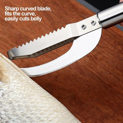 Fish Scale Remover Knife Picking shrimp thread Stainless Scaler for Fish Cleaning Tools Fish Skin Brush Tongs Kitchen Tweezers