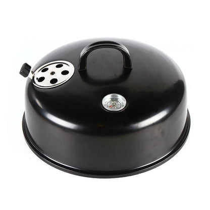 BBQ Smoker Oven Charcoal Smoker Smoker Cabinet Smoker Bin Thermometer For Outdoor Barbecue Meat Food
