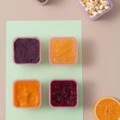 Mini Food Storage Container – Small Plastic Moisture-Proof Box with Leakproof Lid for Spices, Snacks, Seasonings & Kitchen Organization