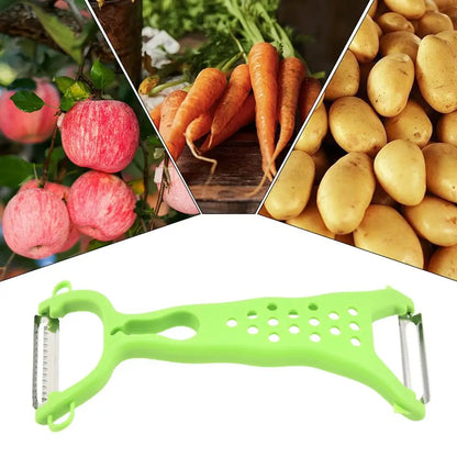 Potato Peelers Double Head Hand Stainless Steel Peeler Kitchen Utensils & Gadgets With Comfortable Handle For Kids Family