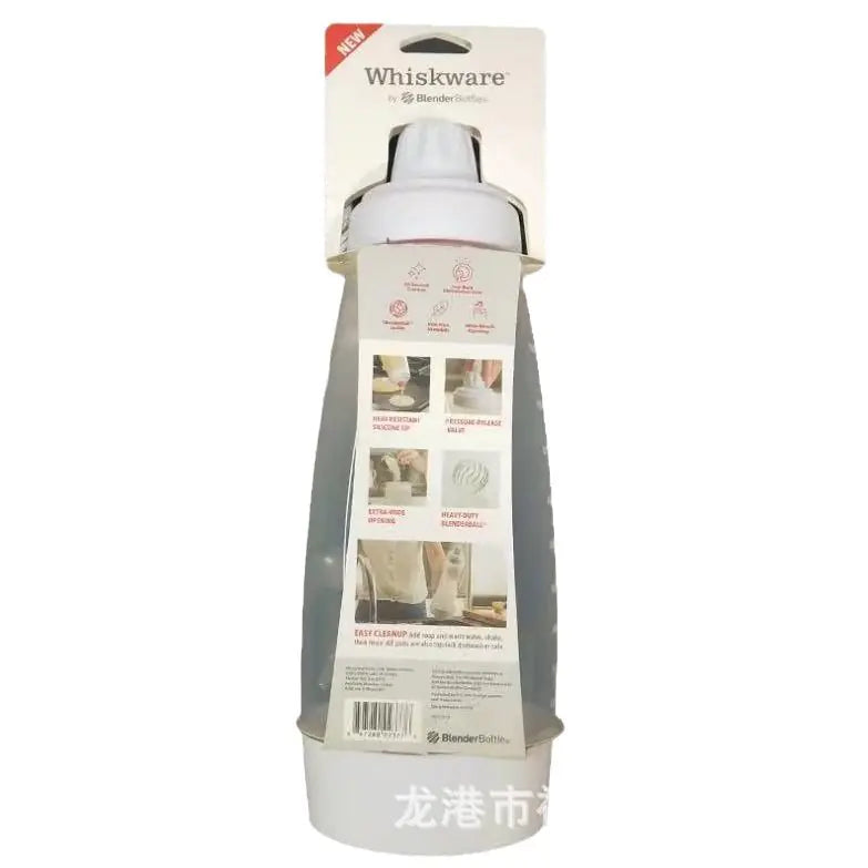 Hand Crank Batter Dispenser Bottle Pancake Muffin Baking Mixer